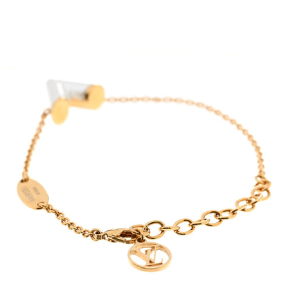 Louis Vuitton Essential V Bracelet Gold White 3 of 5