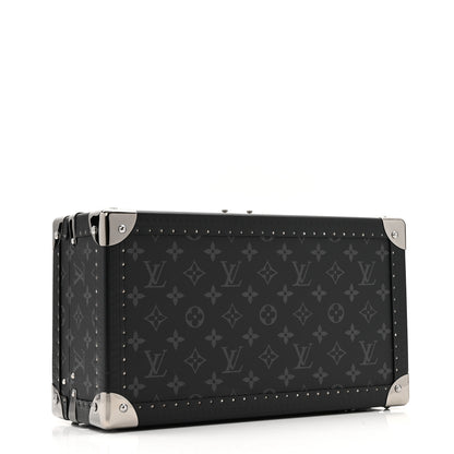 Louis Vuitton Monogram Eclipse Coffret 8 Watch Case Black 4 of 11