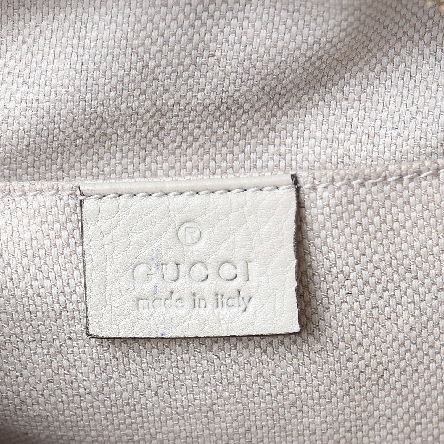Gucci Pebbled Calfskin Small Soho Disco Bag Off White 6 of 12