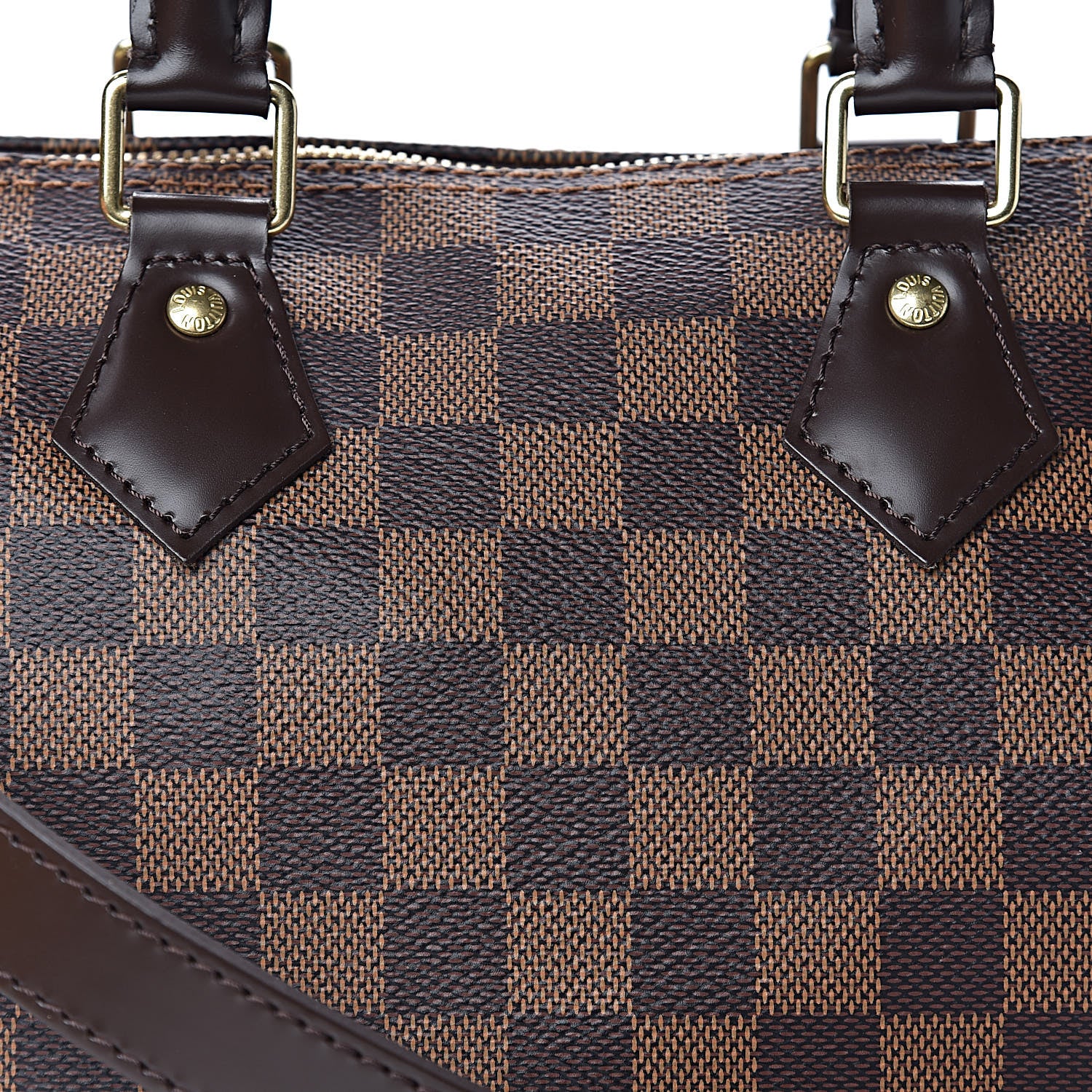 Louis Vuitton Damier Ebene Speedy Bandouliere 25 9 of 12
