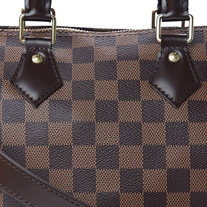 Louis Vuitton Damier Ebene Speedy Bandouliere 25 9 of 12