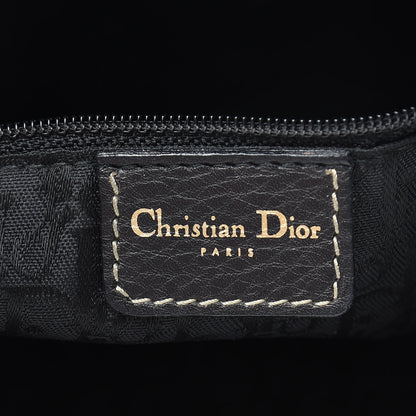 Christian Dior Calfskin Baudrier Saddle Bag Black 6 of 13