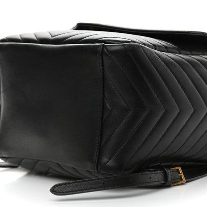 Saint Laurent Lambskin Matelasse Monogram Joe Backpack Black 10 of 10