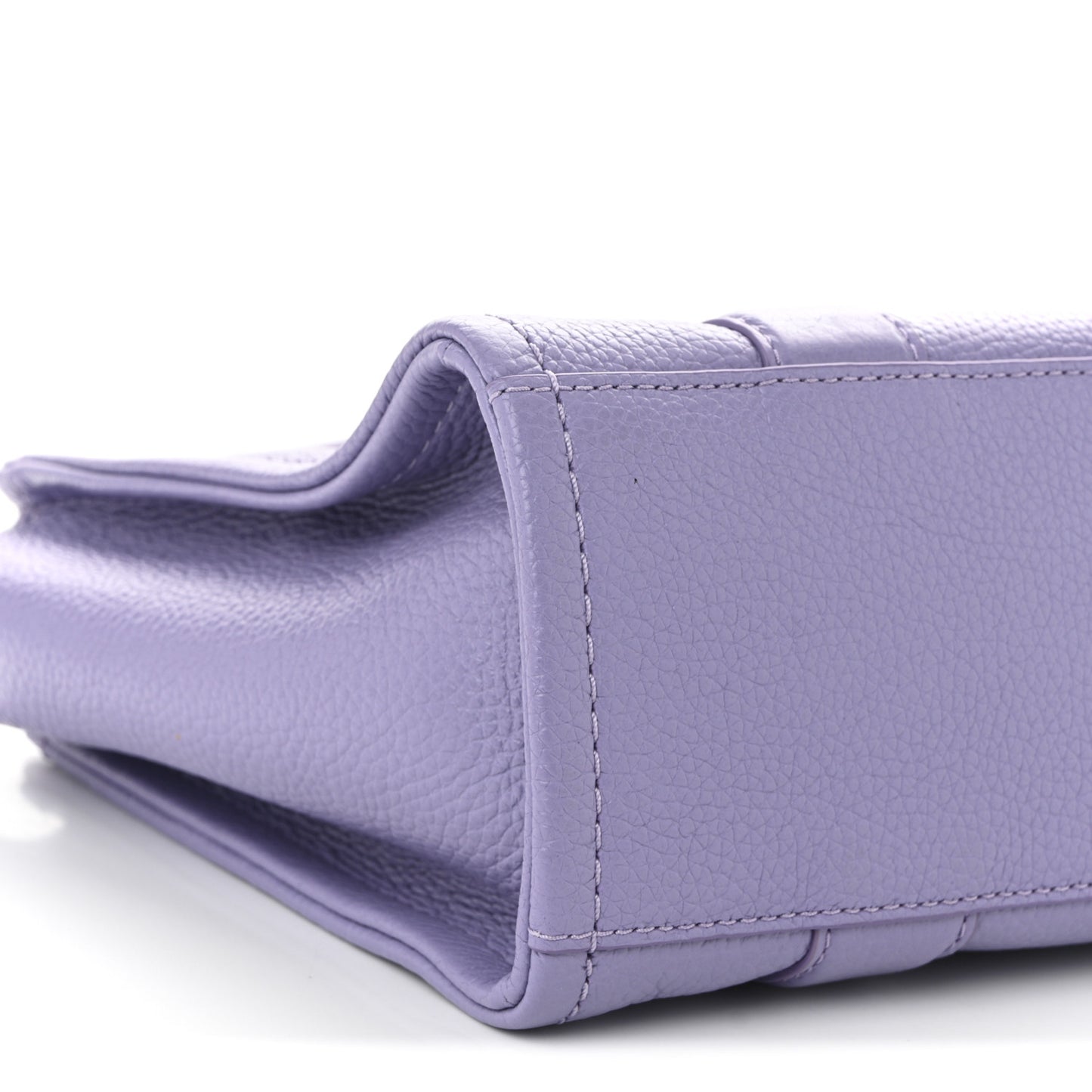 Grained Calfskin Small The Tote Bag Lavender
