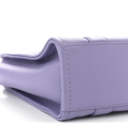 Marc Jacobs Grained Calfskin Small The Tote Bag Lavender 9 of 12