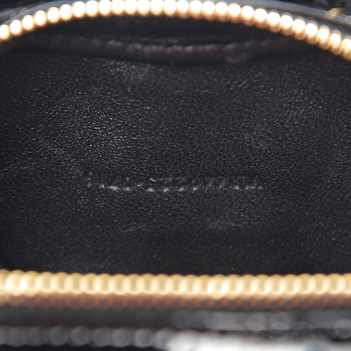 Patent Small Love Heart Chain Bag Black