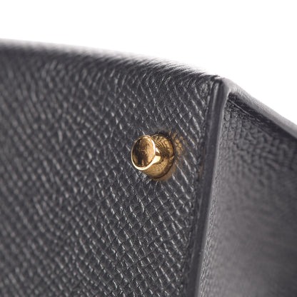 Hermes Epsom Mini Kelly Sellier 20 Black 32 of 34