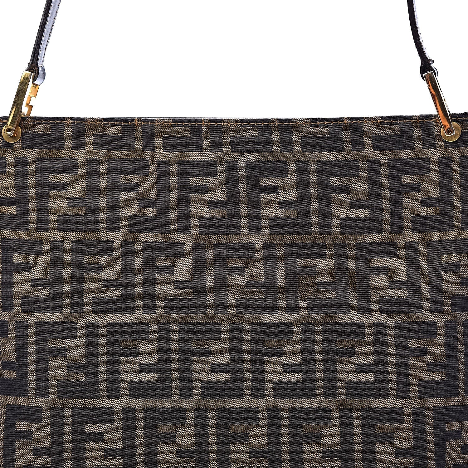 Fendi Zucca Shoulder Bag Tobacco 10 of 10