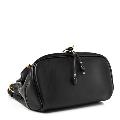 Chloe Calfskin Medium Owen Flap Bag Black 4 of 10