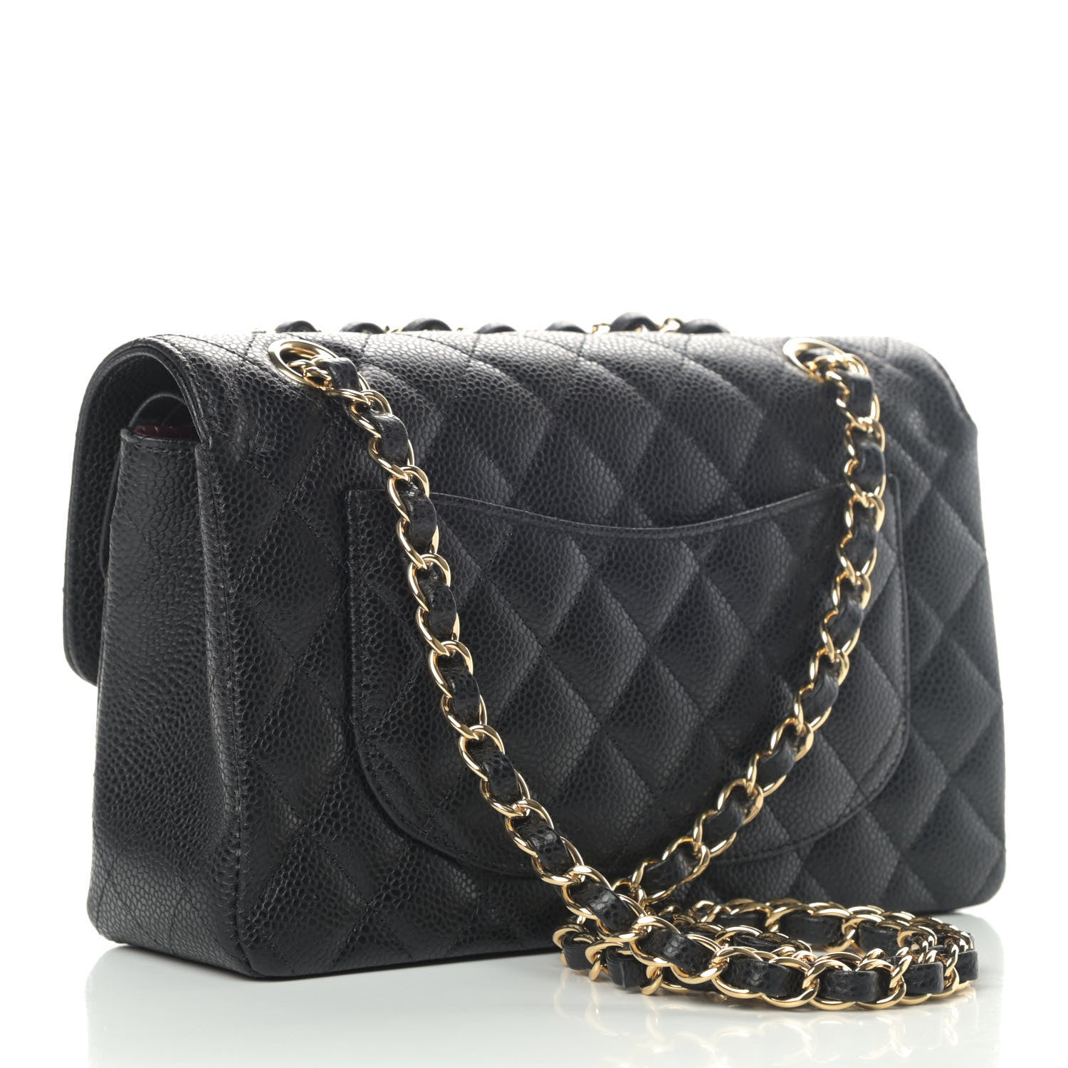 Chanel Caviar Quilted Small Double Flap Black 2 of 4