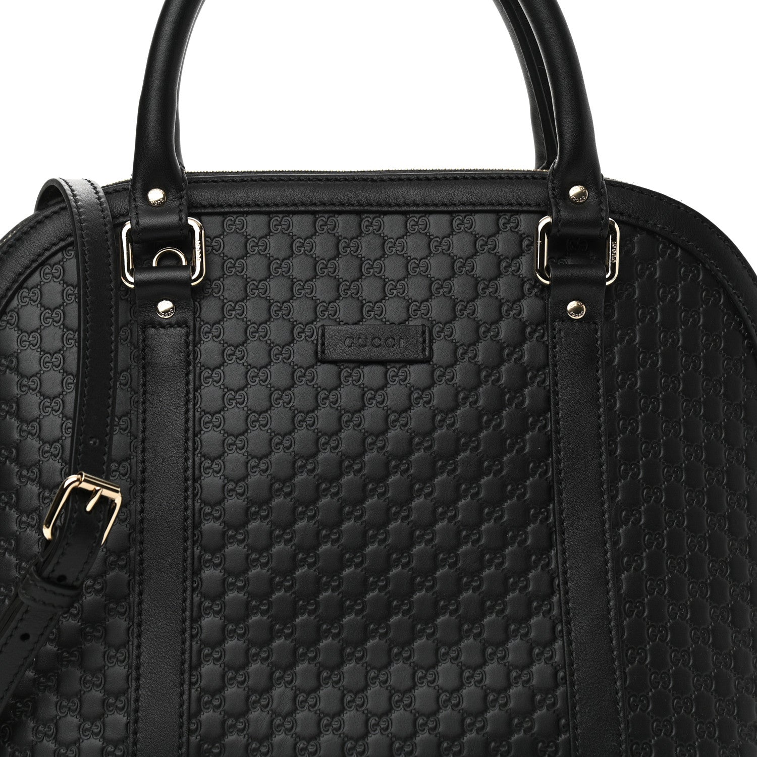 Gucci Microguccissima Medium Dome Bag Black 8 of 10
