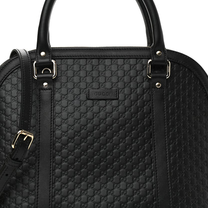 Gucci Microguccissima Medium Dome Bag Black 8 of 10