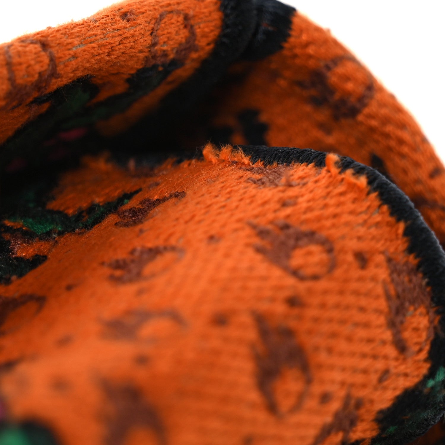 Christian Dior Canvas Embroidered Dino Medium Lady D-Lite Orange Multicolor 13 of 16