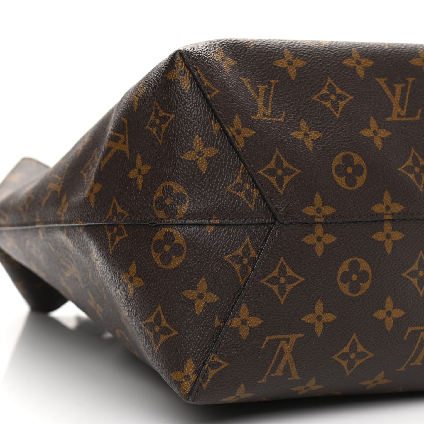 Monogram Flower Hobo Black