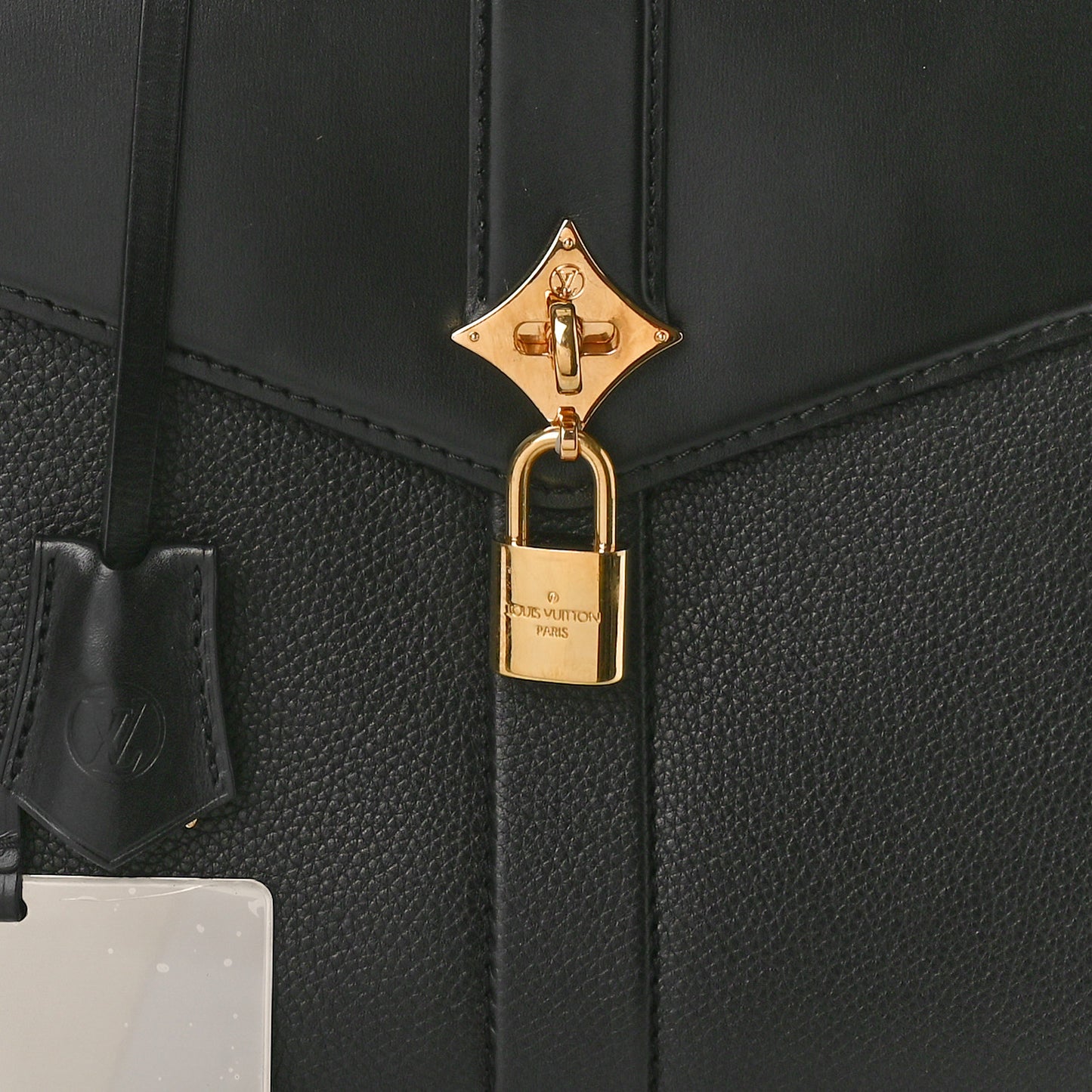 Grained Smooth Calfskin Rose Des Vents PM Black