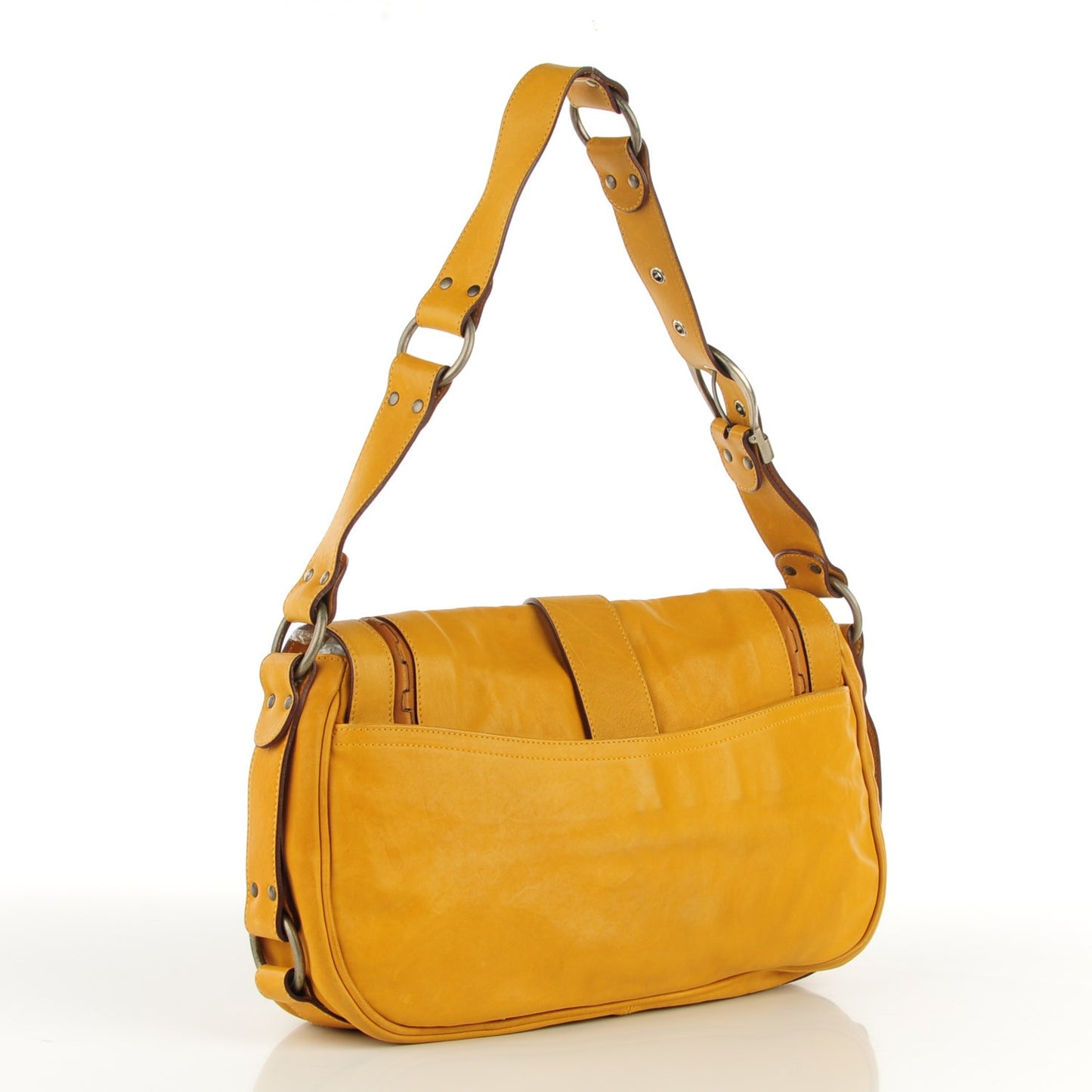 Leather Medium Gaucho Double Saddle Bag