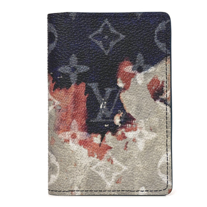 Louis Vuitton Monogram Bleach Pocket Organizer Ink Blue 1 of 7