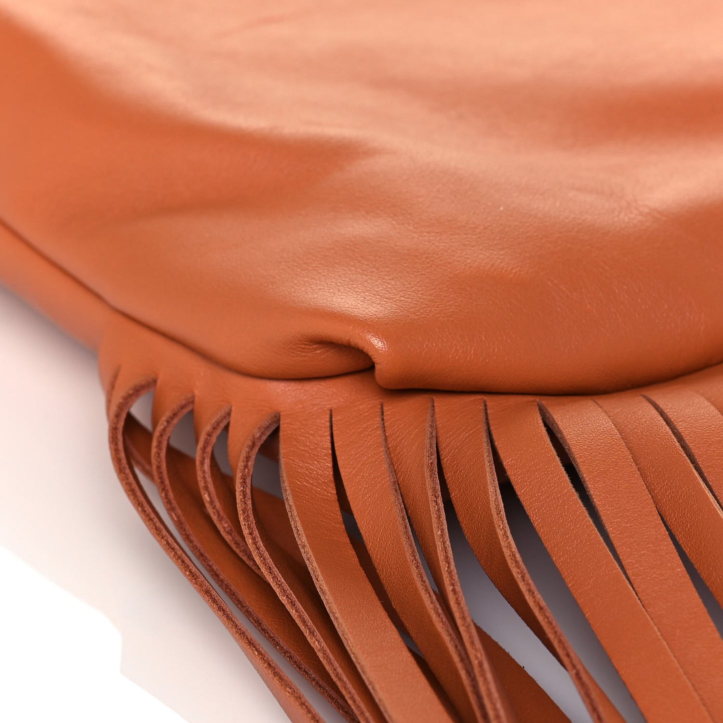 Nappa The Fringe Pouch Shoulder Bag Clay