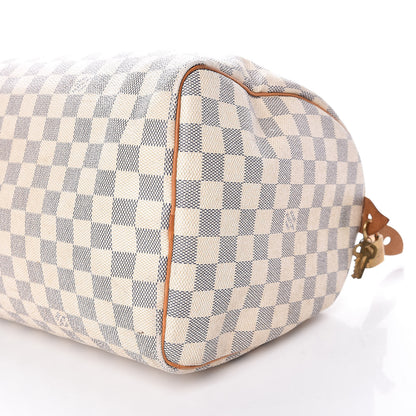 Louis Vuitton Damier Azur Speedy 35 6 of 21
