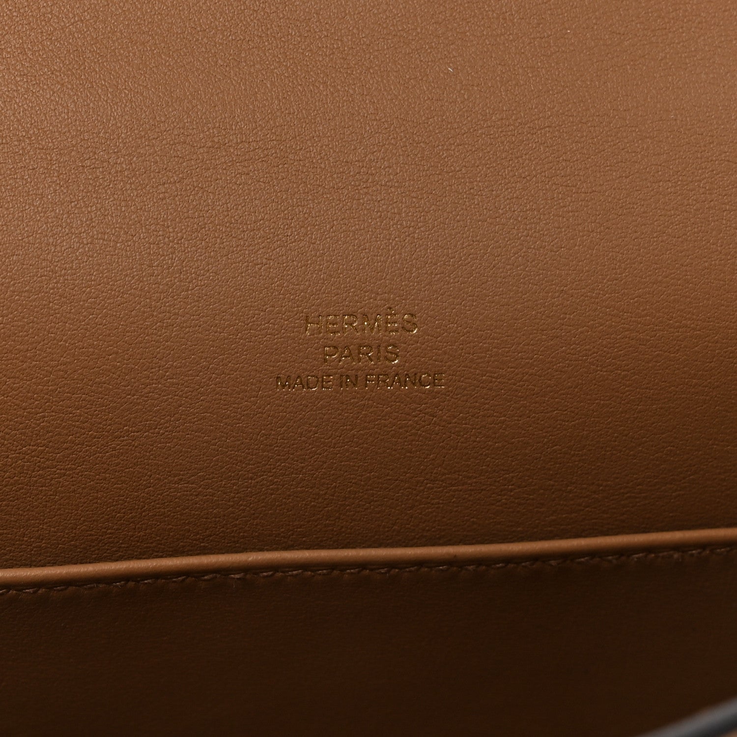 Hermes Swift Kelly Pochette Clutch Chai 6 of 7