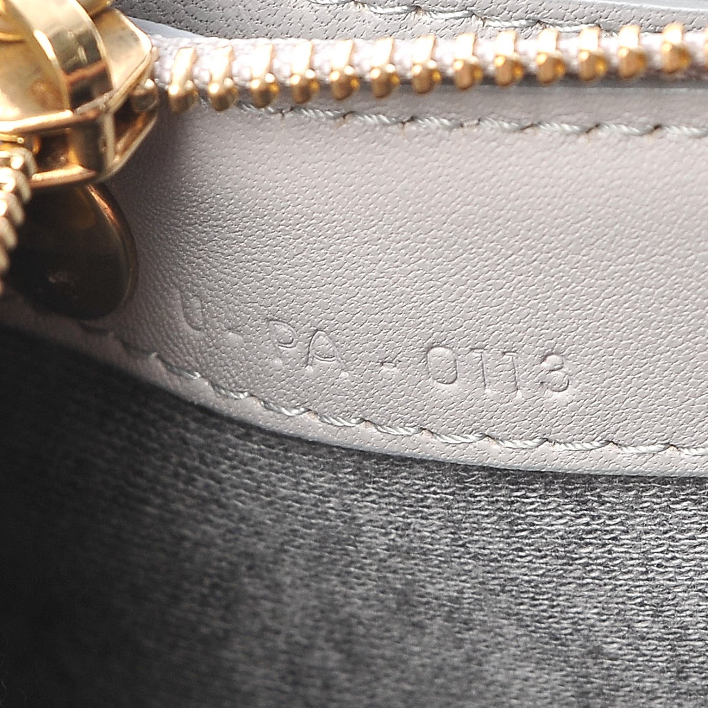 Lambskin Small Trio Crossbody Bag Gray