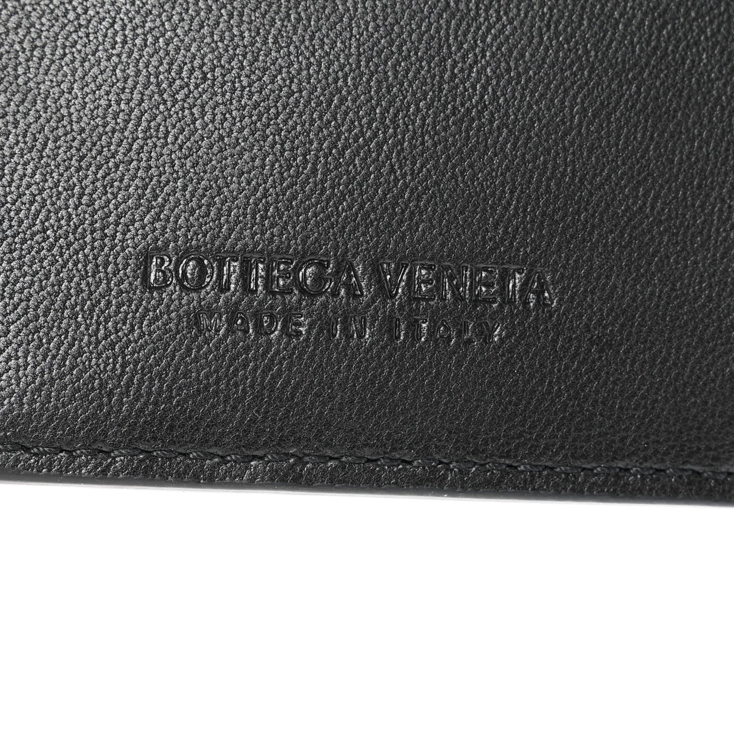 Bottega Veneta Nappa Maxi Intrecciato Large Zip Wallet Black 6 of 7