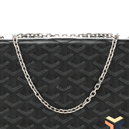 Goyard Goyardine Alexandre III Bag Jet Black 7 of 10