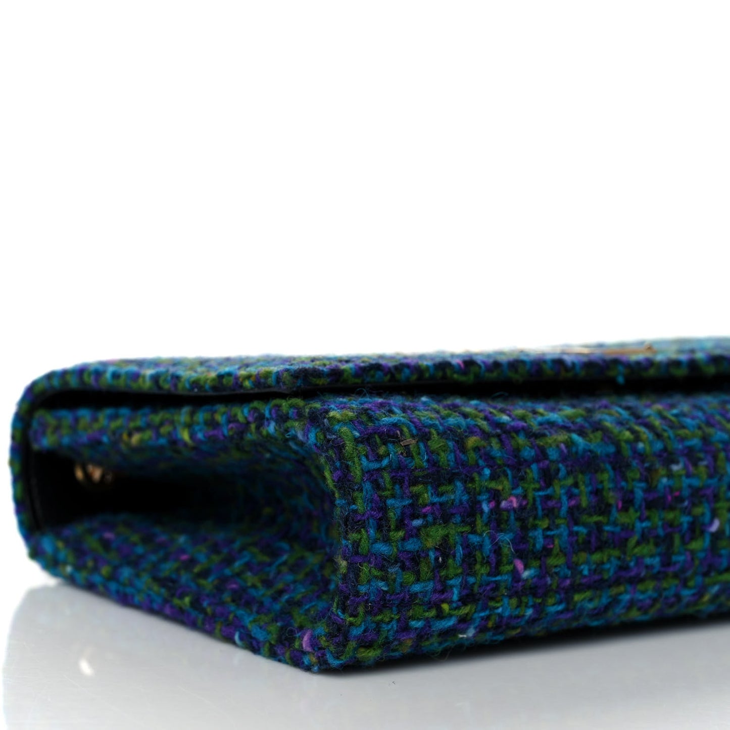 Tweed Small Monogram Kate Satchel Multicolor