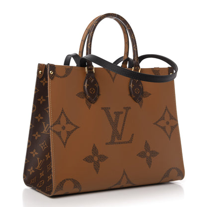 Louis Vuitton Reverse Monogram Giant Onthego MM 3 of 11