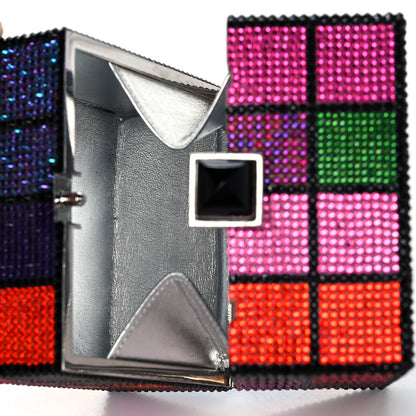 Judith Leiber Crystal Rubix Cube Clutch Multicolor 6 of 14