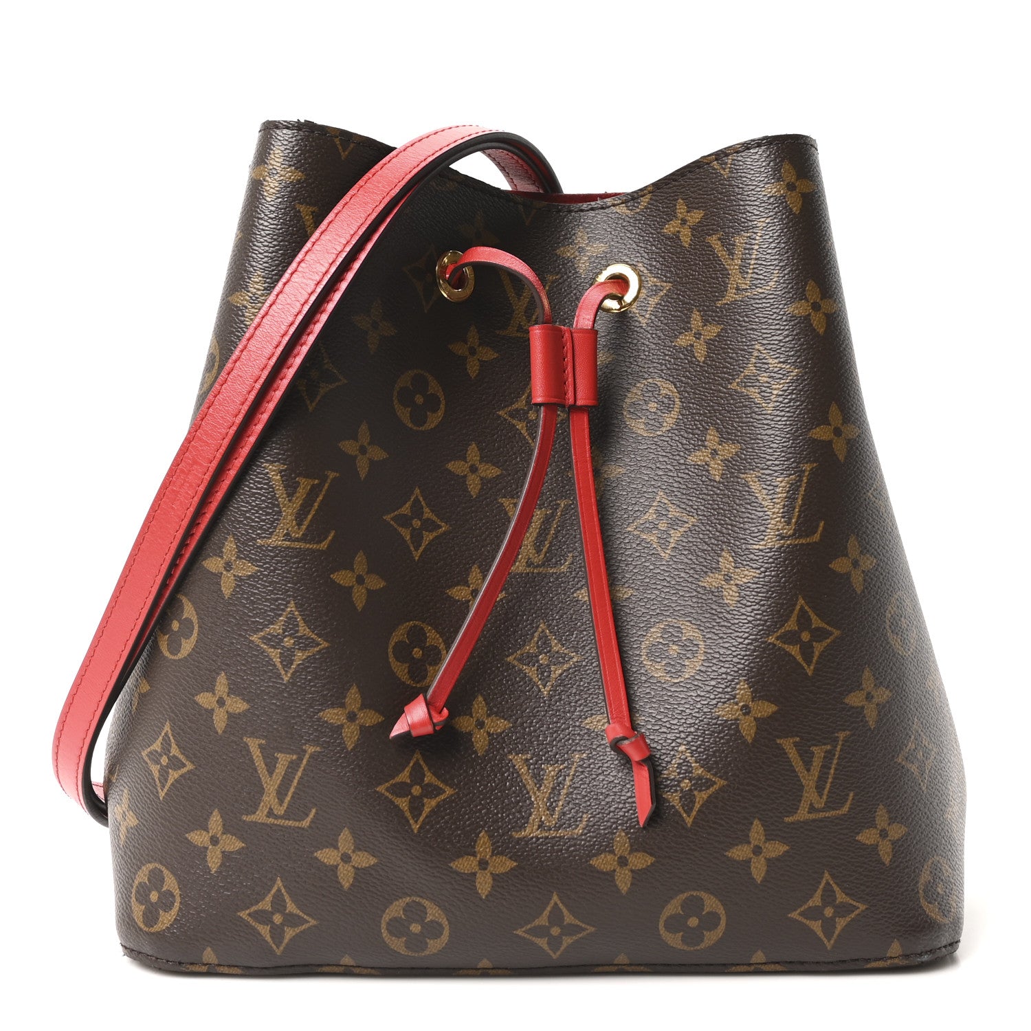 Louis Vuitton Monogram Neonoe MM Coquelicot 1 of 9