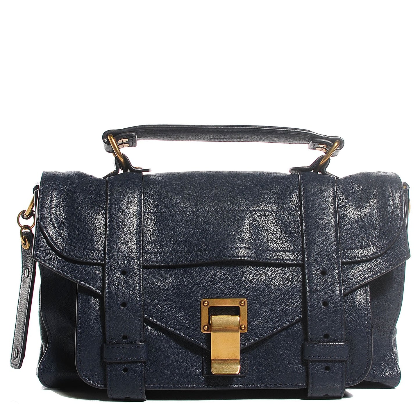Lambskin Tiny PS1 Satchel Midnight