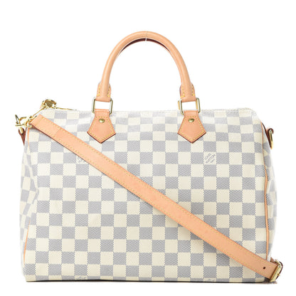 Louis Vuitton Damier Azur Speedy Bandouliere 30 1 of 16