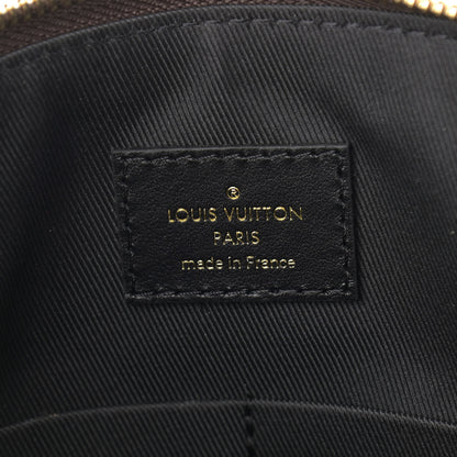 Louis Vuitton Damier Ebene Odeon Tote MM Black 6 of 10