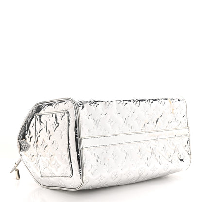 Louis Vuitton Monogram Miroir Speedy 30 Silver 4 of 17