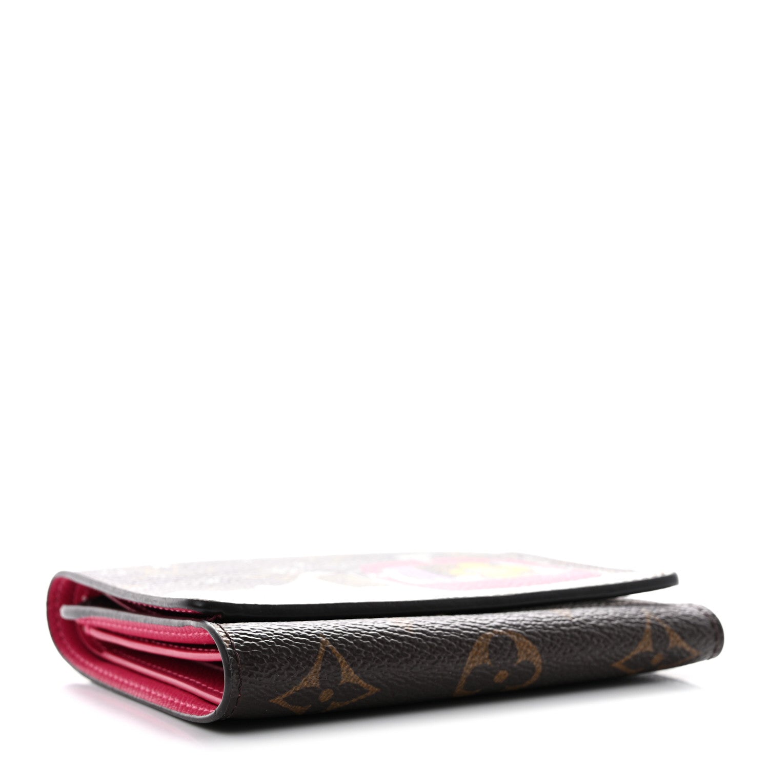Louis Vuitton Monogram 2019 Christmas Animation Victorine Wallet Fuchsia 4 of 9