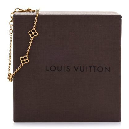 Louis Vuitton Brass Flower Full Bracelet Gold 7 of 7