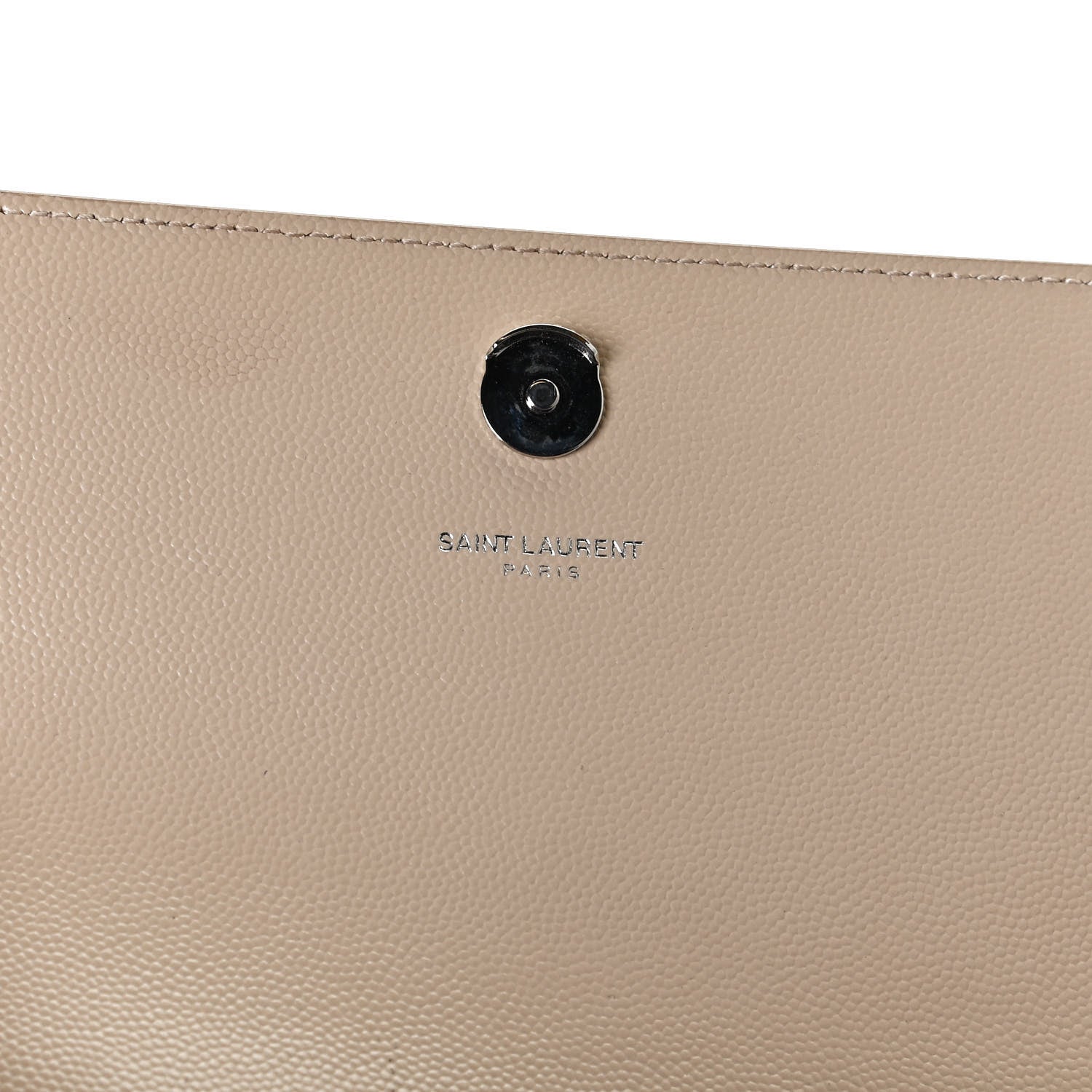Saint Laurent Grain De Poudre Small Monogram Kate Satchel Nude Powder 7 of 10