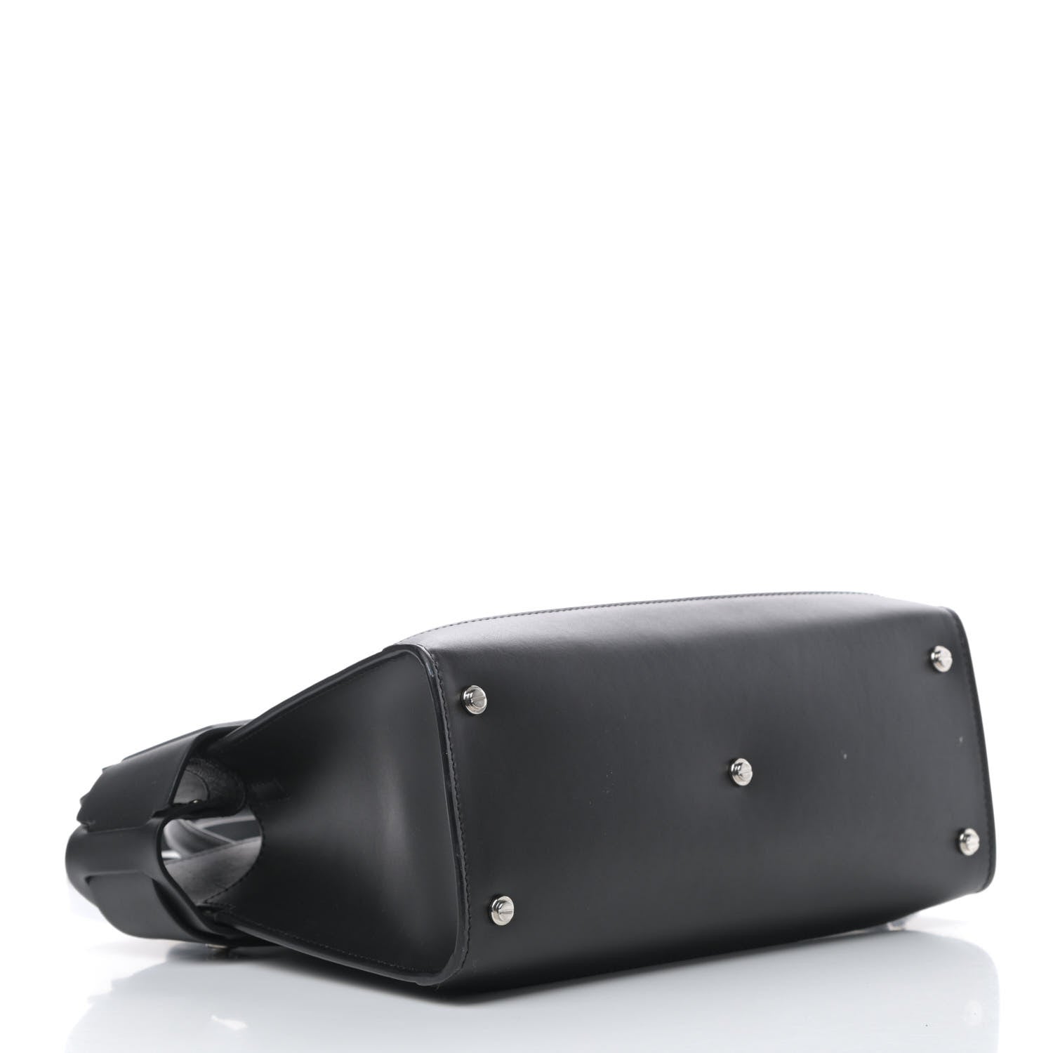 Givenchy Smooth Calfskin Small Horizon Satchel Black 4 of 15