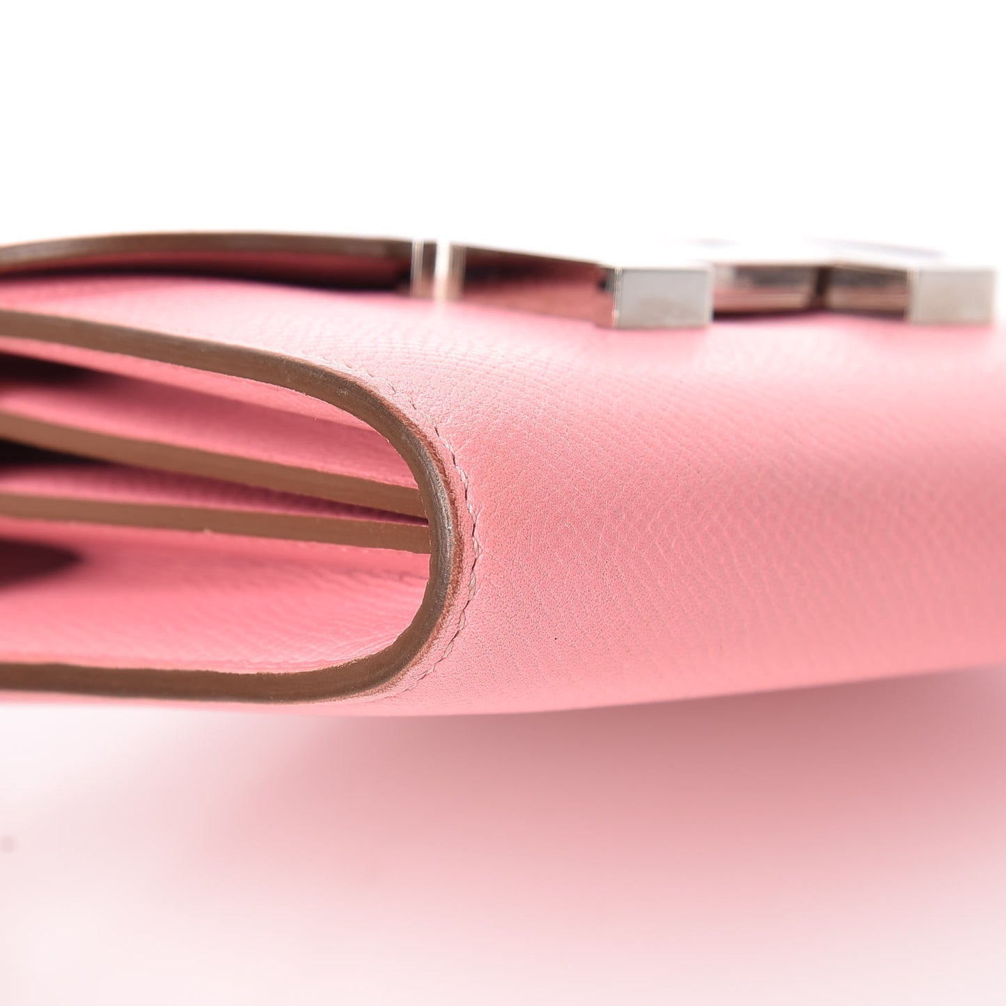 Epsom Constance Short Wallet Rose Confetti