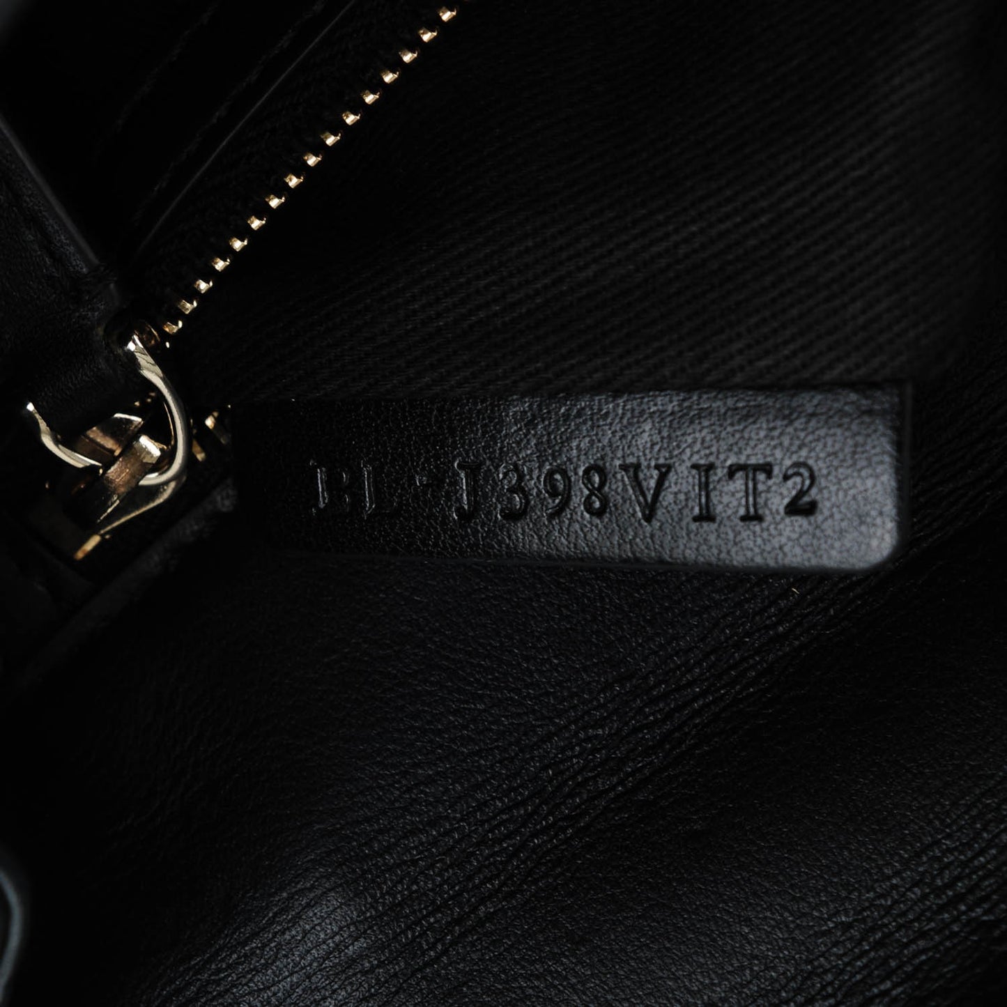 Vitello Medium Glam Lock Rockstud Flap Black