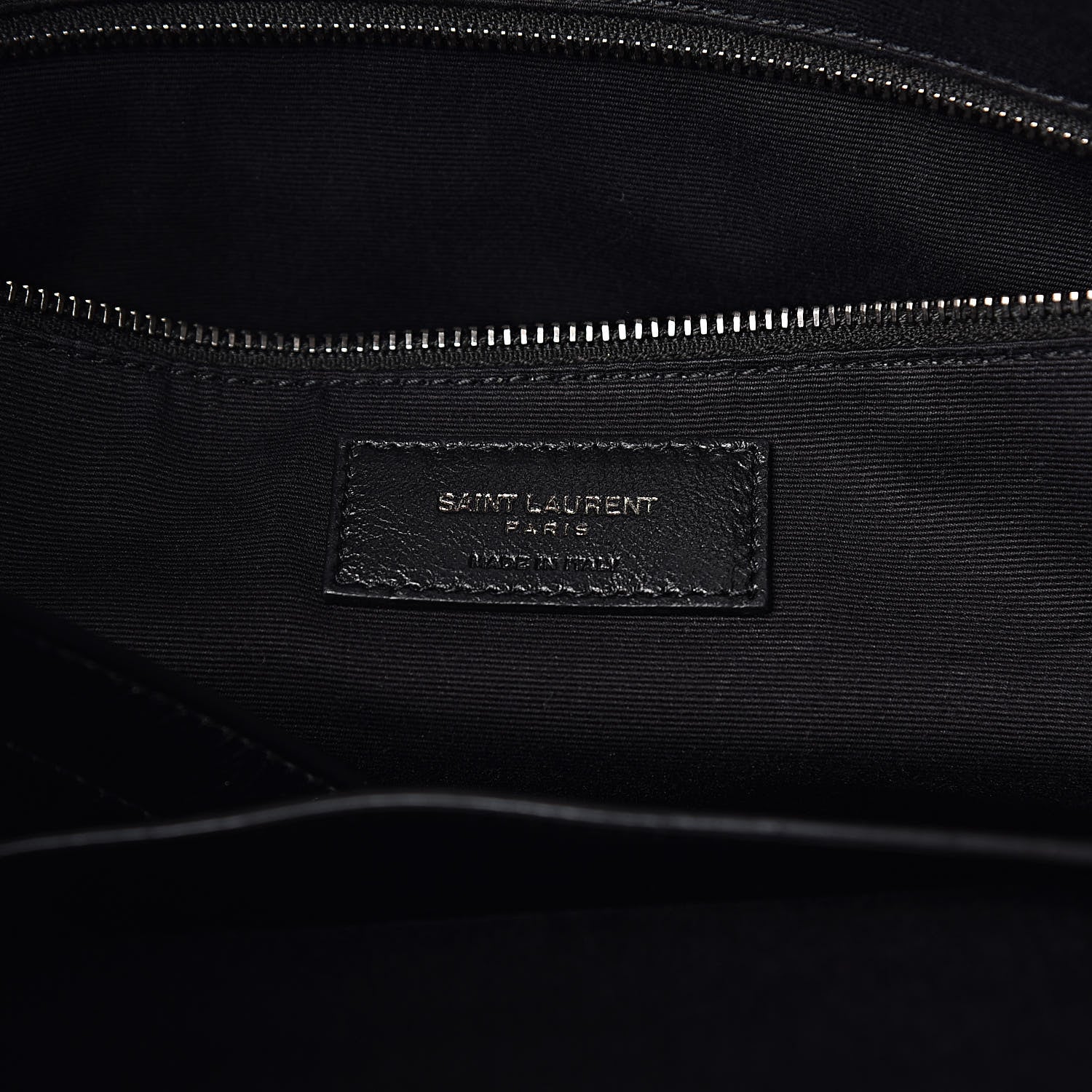 Saint Laurent Crinkled Calfskin Matelasse Monogram Niki Shoulder Bag Black 6 of 9