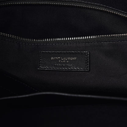 Saint Laurent Crinkled Calfskin Matelasse Monogram Niki Shoulder Bag Black 6 of 9