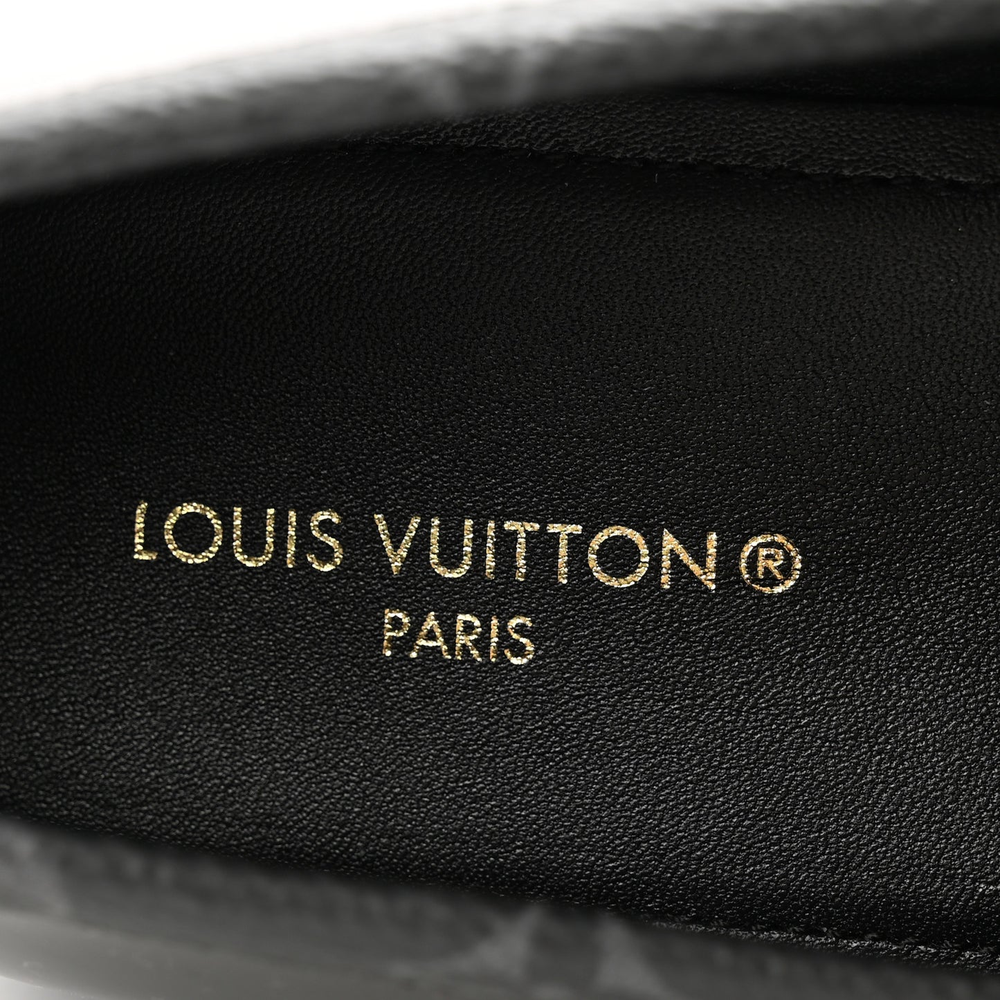 Calfskin Monogram Eclipse Mens Major Loafers 8 Black