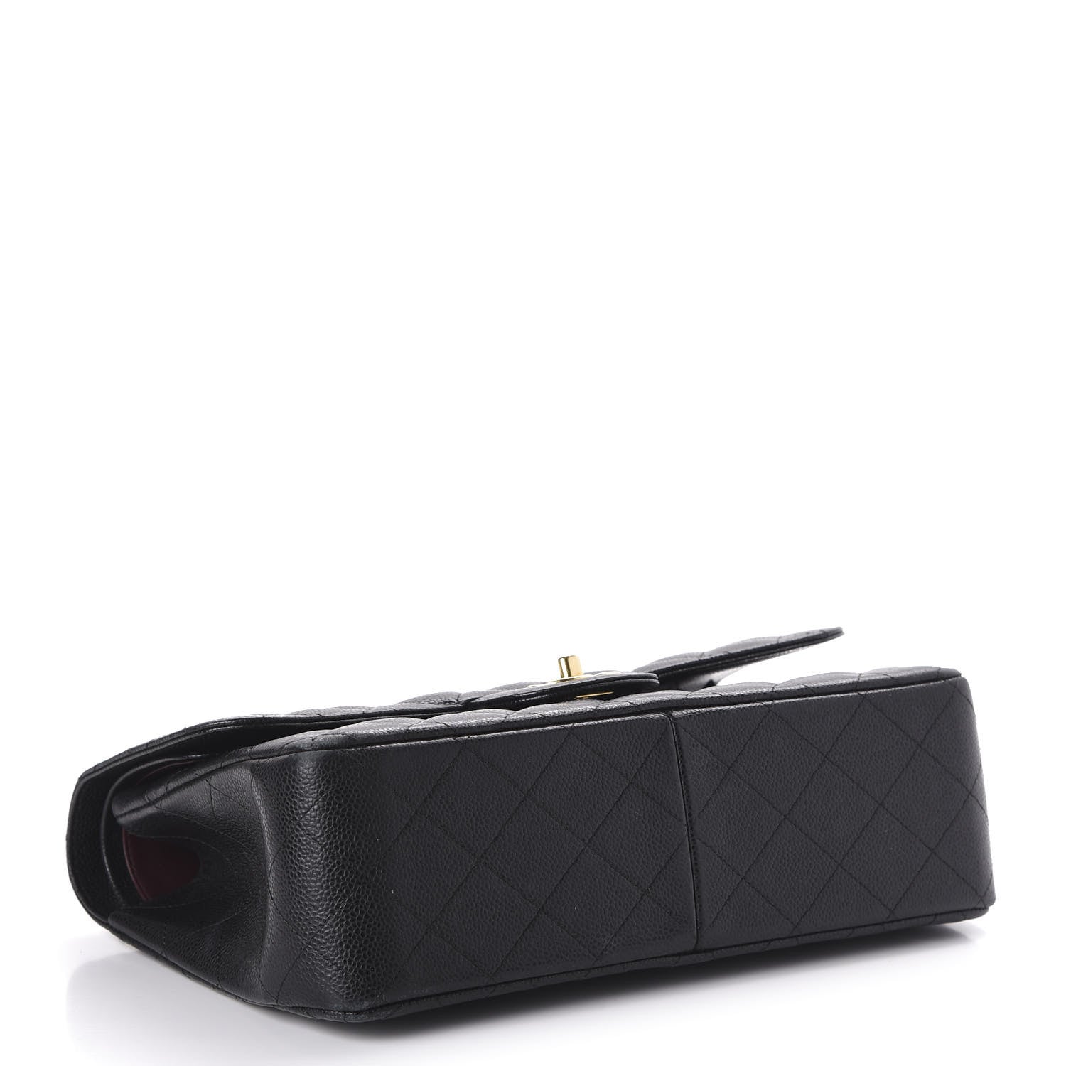 Chanel Caviar Quilted Jumbo Double Flap Black 4 of 13