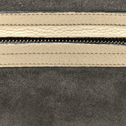 Celine Grained Calfskin Medium Phantom Luggage Taupe 6 of 11