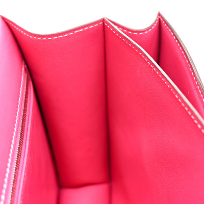 Hermes Epsom Constance 24 Rose Tyrien 12 of 15
