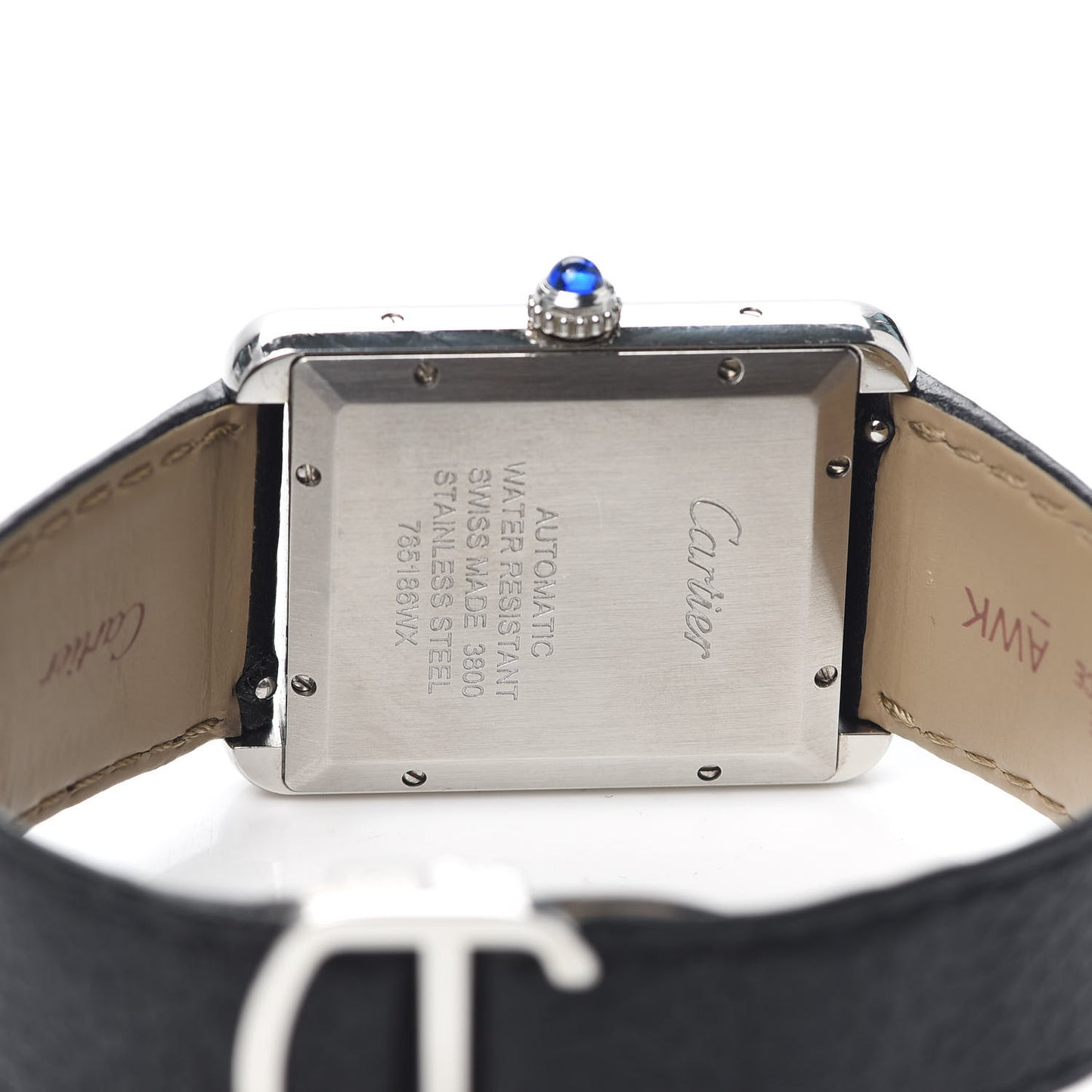 Stainless Steel Calfskin 31mm Tank Solo Automatic Watch