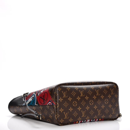 Louis Vuitton Monogram Kabuki Neverfull MM 4 of 10