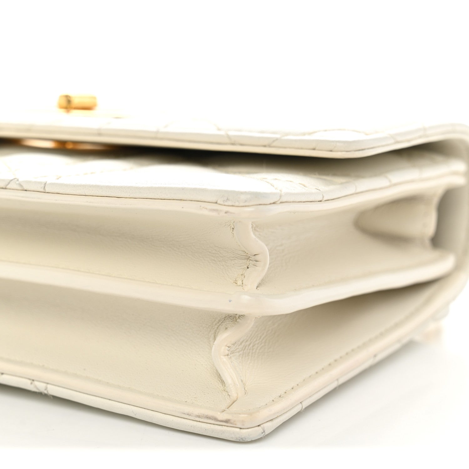 Christian Dior Lambskin Macrocannage Mini Miss Caro Bag Latte 8 of 10